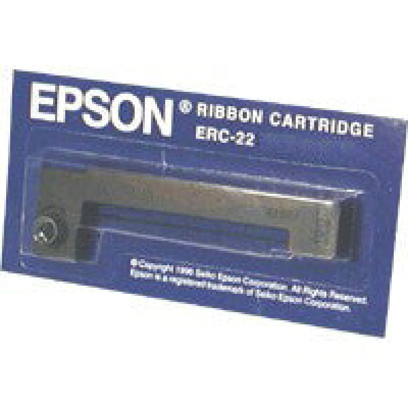 Image of Epson Epson ERC22B Ribbon Cartridge for M-180/190 series, longlife, Black C43S015358