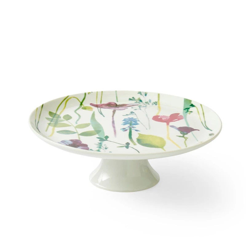 Image of Portmeirion Water Garden Cake Stand Multi unisex One Size