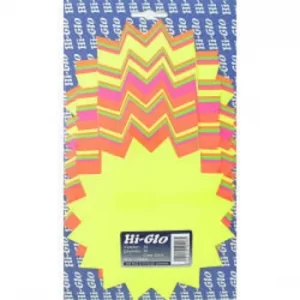 Image of Hi-Glo Card Stars (Pack of 100) 2.25"