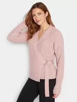 Image of Long Tall Sally Ballet Cardigan - Pink, Size 22-24, Women