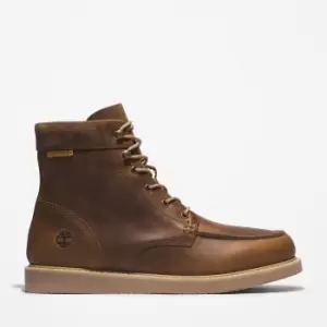 Image of Timberland Newmarket Ii 6" Boot For Men In Brown Light Brown, Size 8