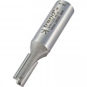 Image of Trend Professional Two Flute Straight Router Cutter 8mm 19mm 1/2"