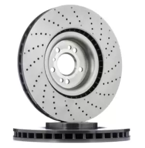 Image of BREMBO Brake disc MERCEDES-BENZ 09.A960.21 1664210312,1664210912,1664211600 Brake rotor,Brake discs,Brake rotors A1664210312,A1664210912