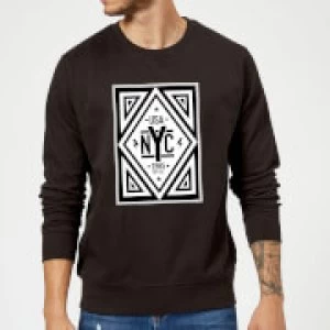 Image of NYC Diamond Sweatshirt - Black