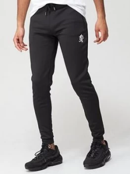 Image of Gym King Loyton Tracksuit Bottoms - Black