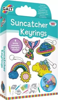 Image of Galt Toys - Suncatcher Keyrings Craft Kit