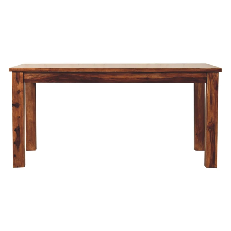 Image of Artisan Furniture Artisan Furniture Solid Wood Tula Dining Table, Brown