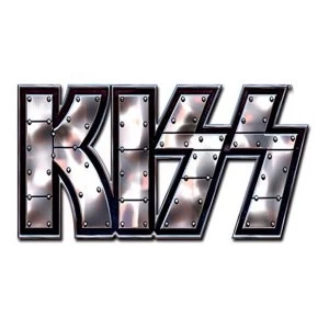 Image of KISS - Stud Logo Pin Badge