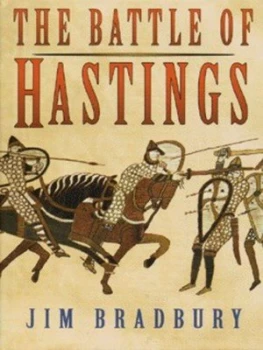 Image of The Battle of Hastings by Jim Bradbury Hardback