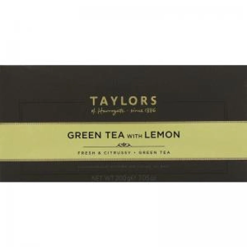 Image of Taylors of Harrogate Taylors Green & Lemon Tea Envelopes (Pack 100)