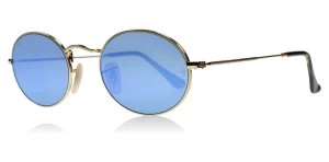 Image of Ray-Ban 3547N Sunglasses Gold 001-9O 51mm