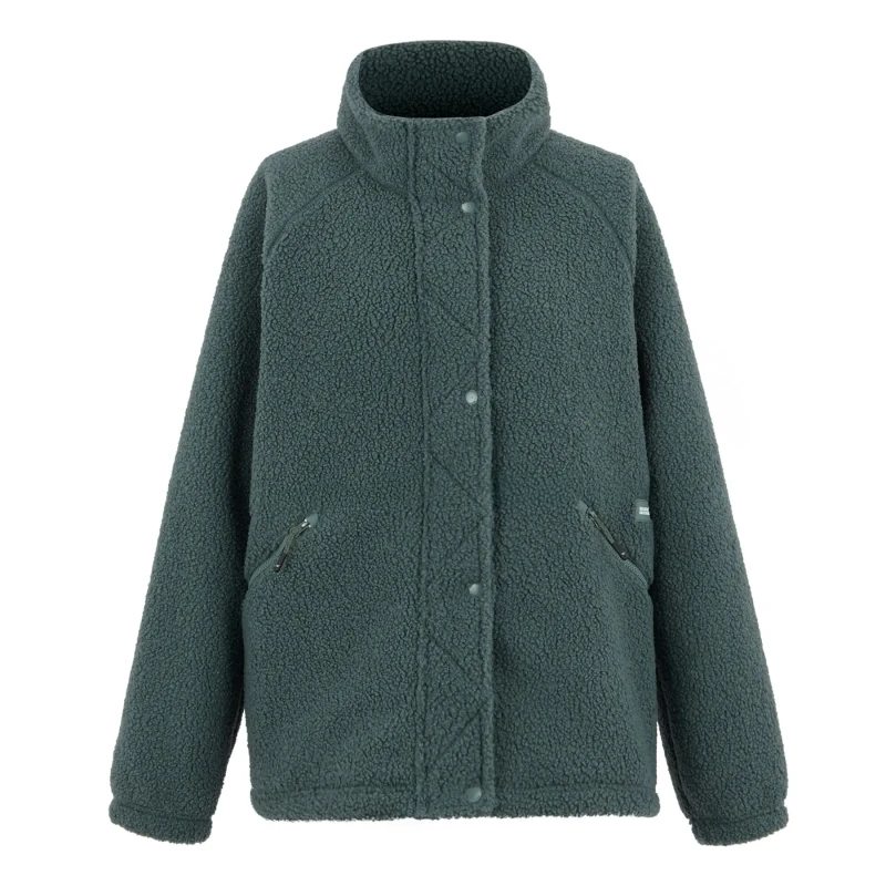 Image of Regatta Womens Emilica Borg Insulating Fleece in Green Size: 16 Green Female 16