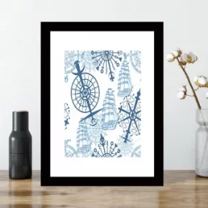 Image of SC6311128192 Multicolor Decorative Framed MDF Painting