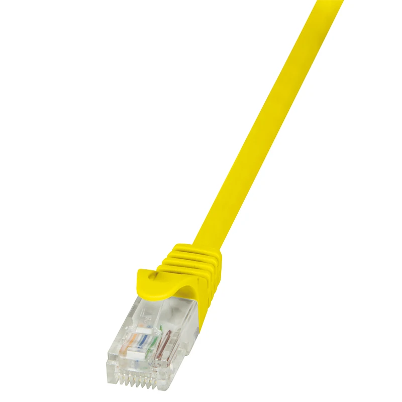 Image of LogiLink 5m Cat.6 U/UTP networking cable Yellow Cat6 U/UTP (UTP)