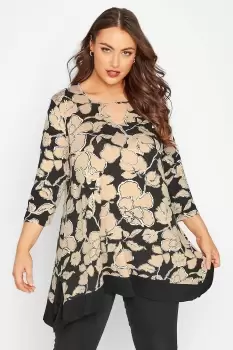 Image of Floral Print Blouse