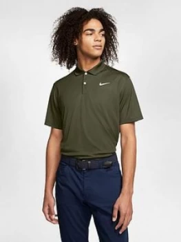 Image of Nike Golf Dri-fit Victory Polo, Green/White, Size S, Men