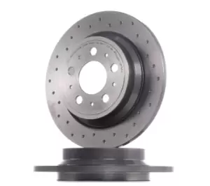 Image of BREMBO Brake disc VOLVO 08.7765.1X 9434167,94341670,94341674 Brake rotor,Brake discs,Brake rotors
