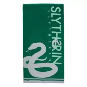 Image of Harry Potter Towel Slytherin 140 x 70 cm