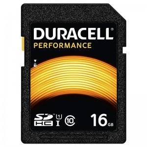 Image of Duracell 16GB Performance SD Card SDHC