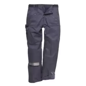 Image of Portwest C387 Lined Action Trousers Navy Blue Medium 33"