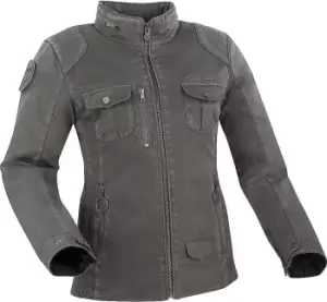 Image of Segura Maya Ladies Motorcycle Textile Jacket, grey, Size 44 for Women, grey, Size 44 for Women