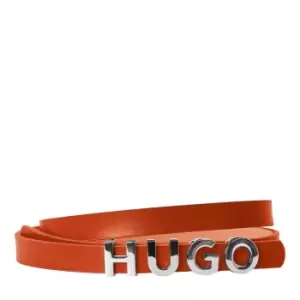 Image of Hugo Zula Belt 1.5cm Womens - Orange