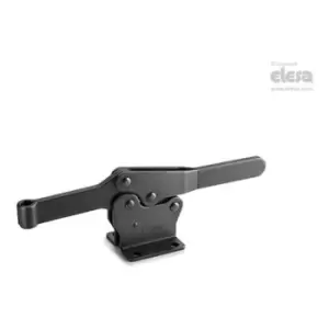 Image of Elesa - Moa-r Horizontal Toggle Clamps with Folded Base Steel MOA-R-130-OR