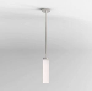 Image of Bathroom LED Pendant Matt Nickel IP44
