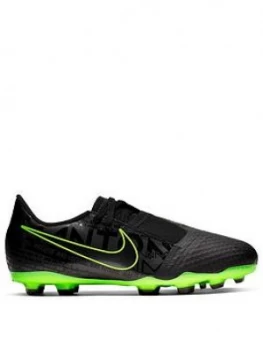 Image of Nike Junior Phantom Venom Academy Firm-ground Football Boots - Black, Size 10