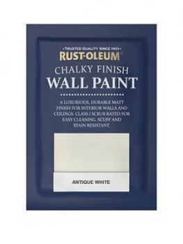 Image of Rust-Oleum Rust-Oleum Chalky Wall Paint 10ml Tester Sachet Antique White