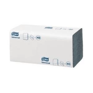 Image of Tork Singlefold Hand Towel H3 Blue 200 Sheets Pack of 20 290145