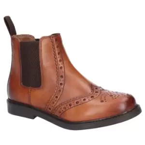 Image of Cotswold Girls Nympsfield Brogue Leather Ankle Chelsea Boots UK Size 3 (EU 19)