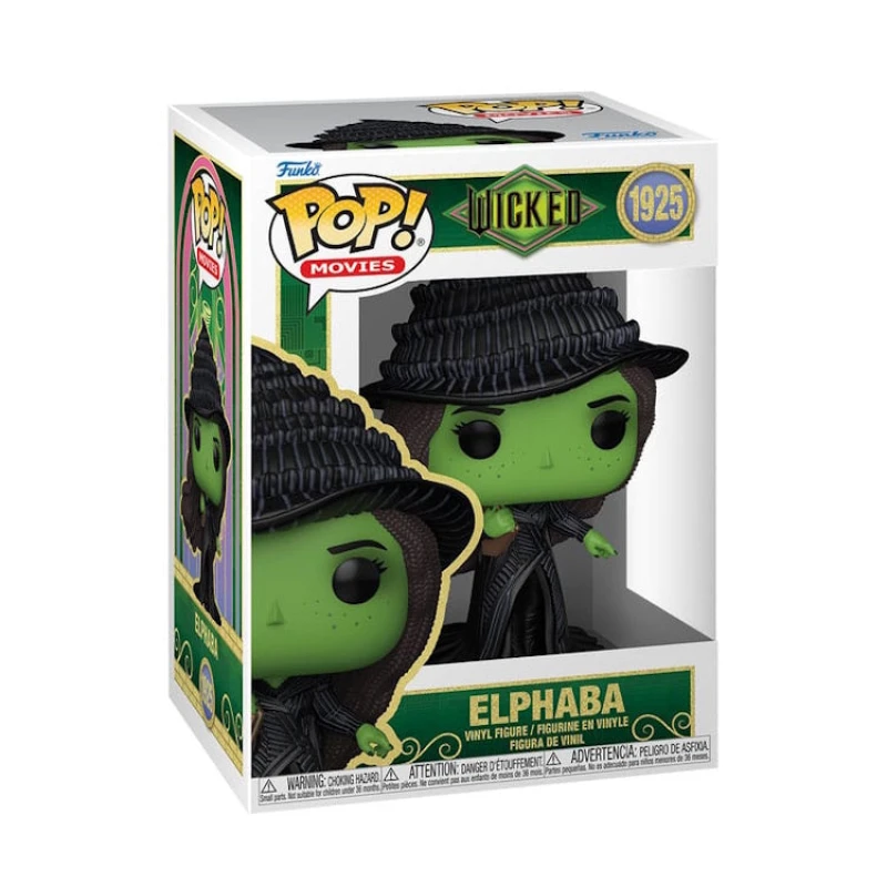 Image of AJ Toys & Books Funko Wicked POP! Vinyl Figure Elphaba with Grimmerie
