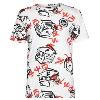 Image of Hype x LEGO Hype Face T Shirt - White/Black