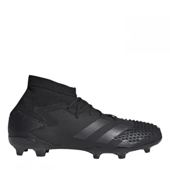 Image of adidas Predator 20.1 Junior FG Football Boots - Black/ShockPink