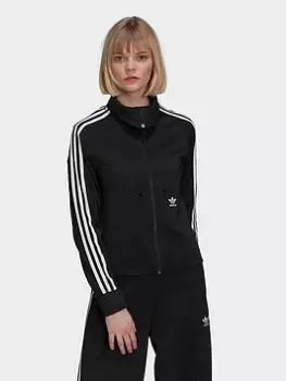 Image of adidas Originals Adicolor Classics Track Top, Black, Size 8, Women