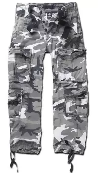 Image of Brandit Pure Vintage Pants, grey Size M grey, Size M