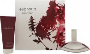 Image of Calvin Klein Euphoria Eau de Parfum For Her Gift Set For Her Calvin Klein - 50ml
