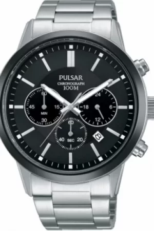 Image of Mens Pulsar Dress Chronograph Watch PT3747X1