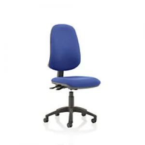 Image of Task Office Chair Eclipse XL III Lever Blue Fabric Without Arms