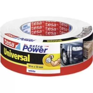 Image of tesa UNIVERSAL 56389-00002-06 Cloth tape tesa extra Power White (L x W) 50 m x 50 mm