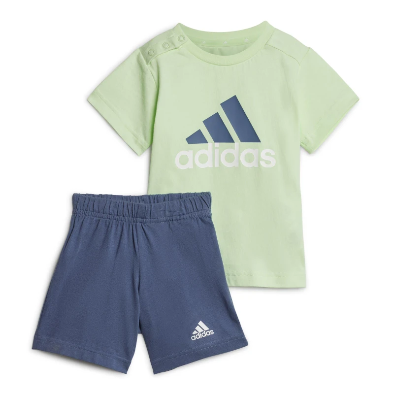 Image of adidas Essentials Sport Set - Green Green 3 - 6 Months