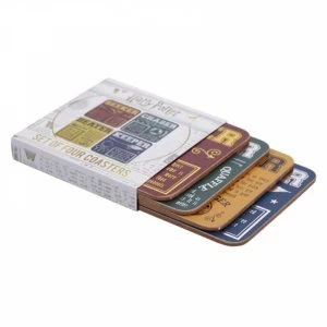 Image of Harry Potter - Quidditch Team Set Of 4 Coaster Set