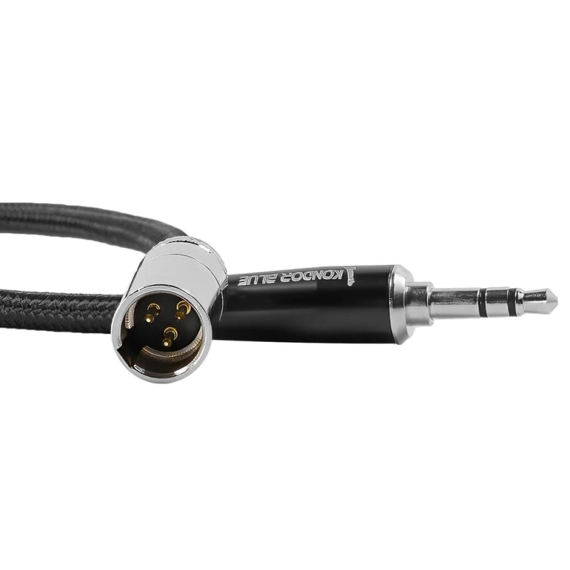 Image of Kondor Blue Mini-XLR Male to 3.5mm Mono Audio Cable for Rode 14-Inch
