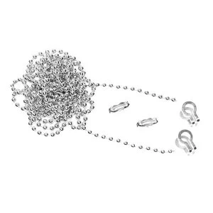 Image of Faithfull Brass Ball Chain Kit Polished Brass 1m