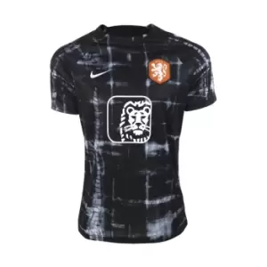 Image of 2022-2023 Holland Pre-Match Shirt (Black) - Kids