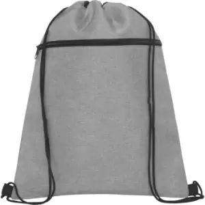 Image of Bullet Hoss Drawstring Bag (One Size) (Grey/Black)