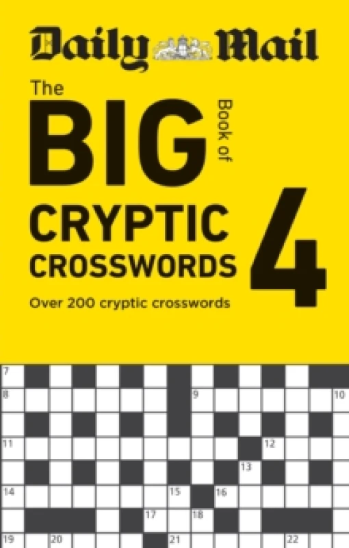 Image of Daily Mail Big Book of Cryptic Crosswords Volume 4 : Over 200 cryptic crosswords Paperback / softback