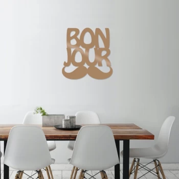 Image of Bonjur - Copper Copper Decorative Metal Wall Accessory