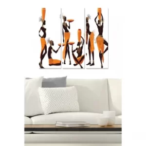 Image of MDF133113323 Multicolor Decorative MDF Painting (3 Pieces)